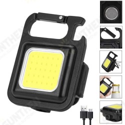 Portable 500LM Keychain Light Mini LED Flashlight Small Pocket Flashlights USB Rechargeable Work Light Camping Light For Outdoor Portable 500LM Keychain Light Mini LED Flashlight Small Pocket Flashlights USB Rechargeable Work Light Camping Light For Outdoor