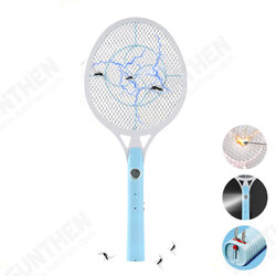 Rechargeable LED Electric Fly Swatter Mosquito Dispeller Home Camping Travel