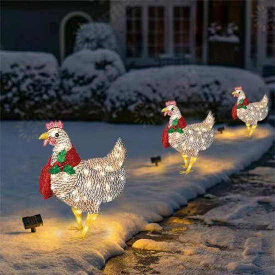 Solar Ambient Lights LED 3D Christmas Decoration Lights Holiday Decor Outdoor Camping Garden Patio Lights Solar Ambient Lights LED 3D Christmas Decoration Lights Holiday Decor Outdoor Camping Garden Patio Lights