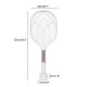 Solar Charging Three-in-one Electric Mosquito Swatter Motor Mosquito Trap + Mosquito Lamp USB Plug
