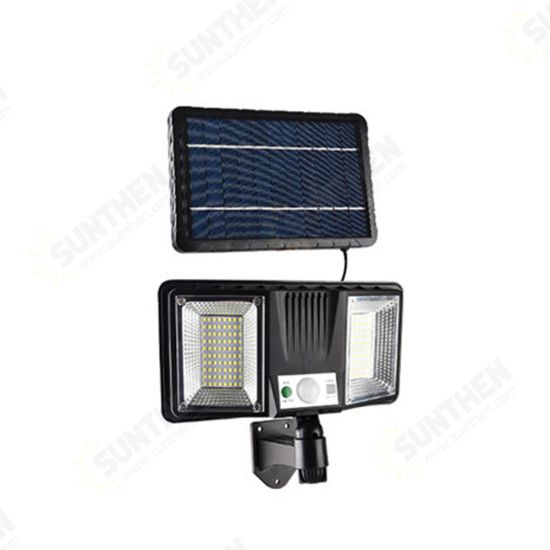 Solar Lights Split Induction Lights with Remote Control LED Wall Lights Super Bright Outdoor Camping Patio Lighting Garden