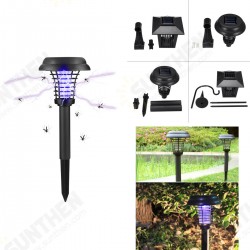 Solar Mosquito Lamp UV Purple White Light Fully Automatic Charging Mosquito Lure Mosquito Repellent Outdoor Garden Mosquito Lamp Solar Mosquito Lamp UV Purple White Light Fully Automatic Charging Mosquito Lure Mosquito Repellent Outdoor Garden Mosquito Lamp