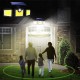 Solar Sensor Security Lights 3 Heads Motion Sensor Lights Adjustable Flood Lights Outdoor Spotlights Rotatable IP65 Waterproof for Porch Garden Patio Yard Garage Pathway Solar Sensor Security Lights 3 Heads Motion Sensor Lights Adjustable Flood Lights Outdoor Spotlights Rotatable IP65 Waterproof for Porch Garden Patio Yard Garage Pathway