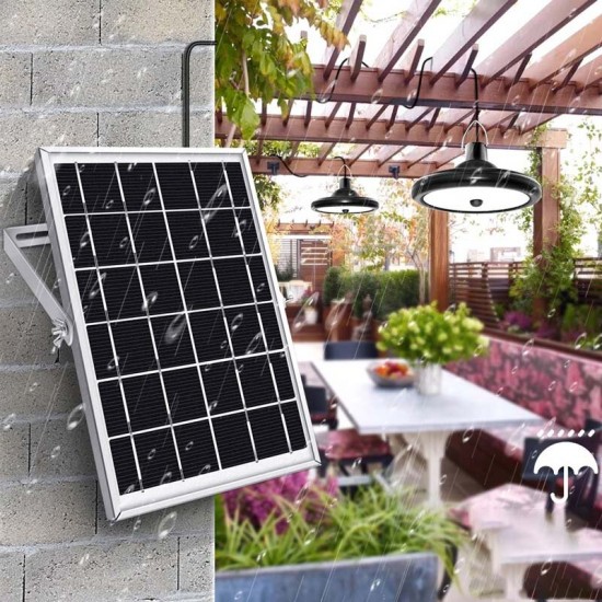 Upgraded 8800mAh Solar Outdoor Light Double Head 112 LED Motion Sensor Waterproof Solar Shed Light For Courtyard Garden Garage