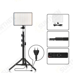 240 LED Camping Light 3200K-6000K 10 Gear Work Light 1.3m Adjustable Brightness Stand Photography Lantern with Tripod Remote Control EU Plug 240 LED Camping Light 3200K-6000K 10 Gear Work Light 1.3m Adjustable Brightness Stand Photography Lantern with Tripod Remote Control EU Plug