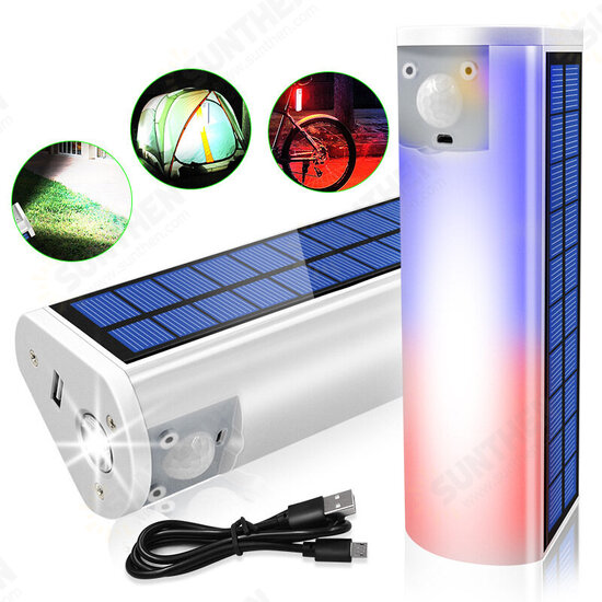 260LM Multifunctional Solar Camping Light Waterproof Power Bank 3 Modes Work Lamp Outdoor Travel Hiking Tent Light