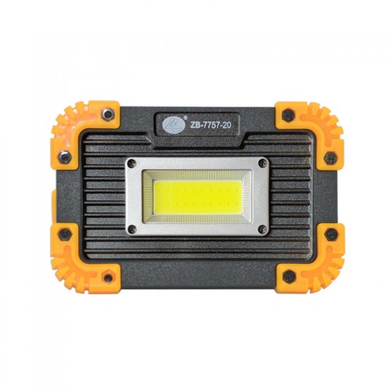 3-Modes 350LM Waterproof COB LED Floodlight USB Charging Outdoor Spot Work Lamp Camping Portable Searchlight