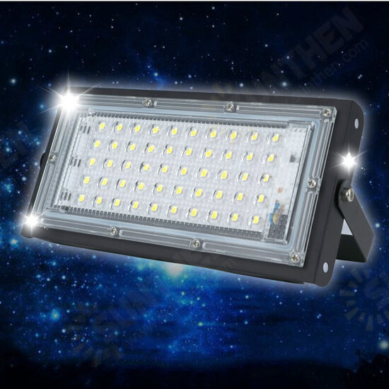 50W RGB LED Flood Light AC 220V 230V 240V Outdoor Floodlight Spotlight IP65 Waterproof LED Street Lamp Landscape Lighting