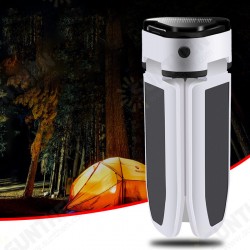 6500K Three Leaf Solar Light 5 Modes USB Rechargeable Waterproof Hanging Light Tent Camping Light Work Lamp 6500K Three Leaf Solar Light 5 Modes USB Rechargeable Waterproof Hanging Light Tent Camping Light Work Lamp