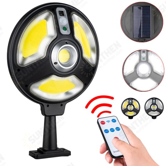 Solar Camping Light 3 Modes Sensor Garden Wall Light Outdoor COB LED Waterproof Smart Remote Control Lamp Solar Camping Light 3 Modes Sensor Garden Wall Light Outdoor COB LED Waterproof Smart Remote Control Lamp