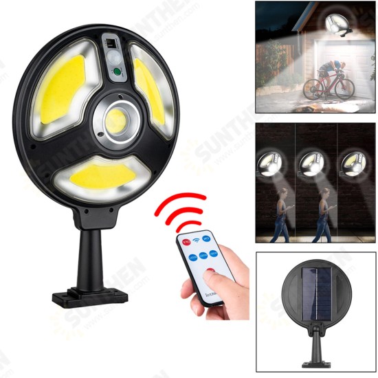Solar Camping Light 3 Modes Sensor Garden Wall Light Outdoor COB LED Waterproof Smart Remote Control Lamp Solar Camping Light 3 Modes Sensor Garden Wall Light Outdoor COB LED Waterproof Smart Remote Control Lamp