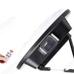 Solar LED Camping Lamp With Remote Control IPX6 Waterproof Outdoor Floodlight 3-Modes Hanging Tent Light Solar LED Camping Lamp With Remote Control IPX6 Waterproof Outdoor Floodlight 3-Modes Hanging Tent Light