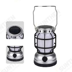 Solar Powered Kerosene Lamp Portable Camping Light Hanging Tent Lantern USB Rechargeable with Power Bank Outdoor Travel Solar Powered Kerosene Lamp Portable Camping Light Hanging Tent Lantern USB Rechargeable with Power Bank Outdoor Travel