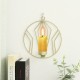3D Geometric Candlestick Iron Wall Candle Holder Sconce Warm Home Party Decor