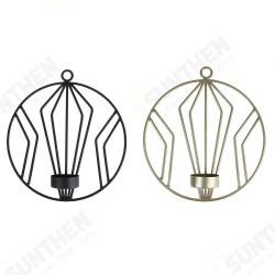 3D Geometric Candlestick Iron Wall Candle Holder Sconce Warm Home Party Decor 3D Geometric Candlestick Iron Wall Candle Holder Sconce Warm Home Party Decor