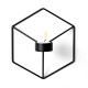3D Geometric Nordic Style Candle Holder Iron Candlestick Handmade Wall Art Room Home Decor