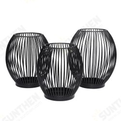 3D Nordic Style Geometric Candlestick Metal Art Candle Holder 3D Nordic Style Geometric Candlestick Metal Art Candle Holder