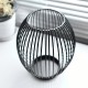 3D Nordic Style Geometric Candlestick Metal Art Candle Holder