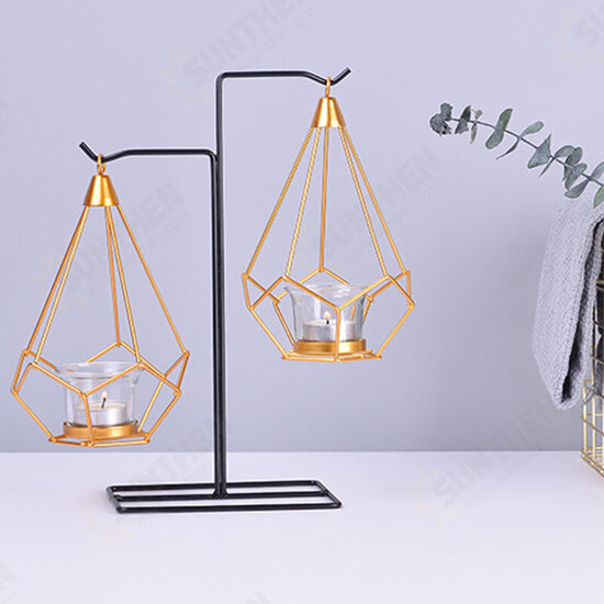 Luxurious Candle Holder Candle Stick Dinner Table Romantic Wedding Candlelight