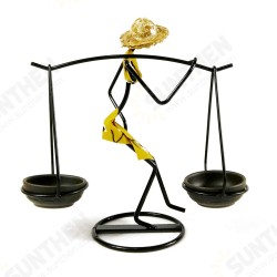 Nordic Metal Candlestick Abstract Character Sculpture Candle Holder Decorations Nordic Metal Candlestick Abstract Character Sculpture Candle Holder Decorations