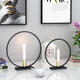 Nordic Style Geometric Candlestick Metal Wall Candle Holder Home Wall Decor Nordic Style Geometric Candlestick Metal Wall Candle Holder Home Wall Decor