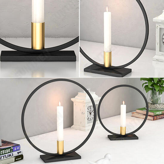 Nordic Style Geometric Candlestick Metal Wall Candle Holder Home Wall Decor Nordic Style Geometric Candlestick Metal Wall Candle Holder Home Wall Decor