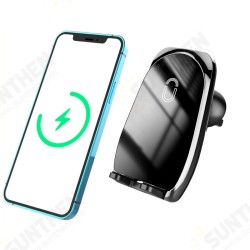 15W Car Magnetic Wireless Charger Fast Charging Mobile Phone Navigation Holder For iPhone 13 Pro Max For Xiaomi 12 For Samsung Galaxy S21 5G 15W Car Magnetic Wireless Charger Fast Charging Mobile Phone Navigation Holder For iPhone 13 Pro Max For Xiaomi 12 For Samsung Galaxy S21 5G