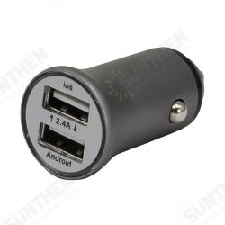 2.4A High Power Fast Charging Mini Dual USB Car Charger For iPhone 11 Pro Huawei P30 Mate 20 Pro S10+ Note 10 2.4A High Power Fast Charging Mini Dual USB Car Charger For iPhone 11 Pro Huawei P30 Mate 20 Pro S10+ Note 10