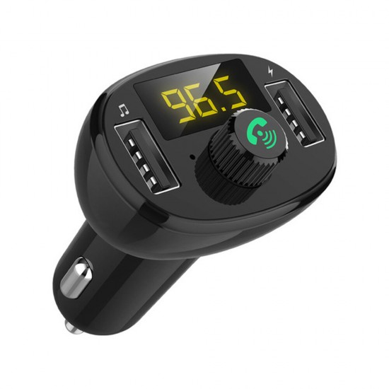3.4A Dual USB Car Charger bluetooth FM Transmitter MP3 Player Fast Charging For iPhone XS 11Pro Mi10 Note 9S