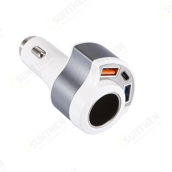 36W QC3.0 USB Type C Fast Charging Car Charger For iPhone 11 Pro Huawei P30 Mate 30 9 Pro S10+ Note10