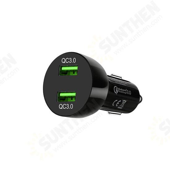 40W Dual USB Car Charger Fast Charging For iPhone 13 13 Pro Max 13 Mini For Samsung Galaxy Note 20 Ultra Huawei P40 Pro Mi10