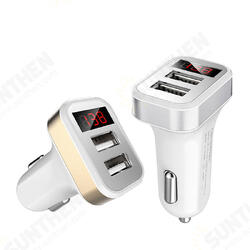 FN05 2.1A Dual USB Ports Smart Current LED Display Car Charger for iPhone 8 MIX 2 Samsung S8 FN05 2.1A Dual USB Ports Smart Current LED Display Car Charger for iPhone 8 MIX 2 Samsung S8
