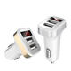 FN05 2.1A Dual USB Ports Smart Current LED Display Car Charger for iPhone 8 MIX 2 Samsung S8