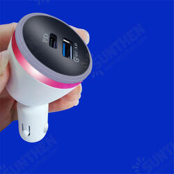 PD QC3.0 3.1A LED Light Fast Charging USB Car Charger For iPhone XS 11 Pro Mi9 9Pro Oneplus 6T 7 Pro PD QC3.0 3.1A LED Light Fast Charging USB Car Charger For iPhone XS 11 Pro Mi9 9Pro Oneplus 6T 7 Pro