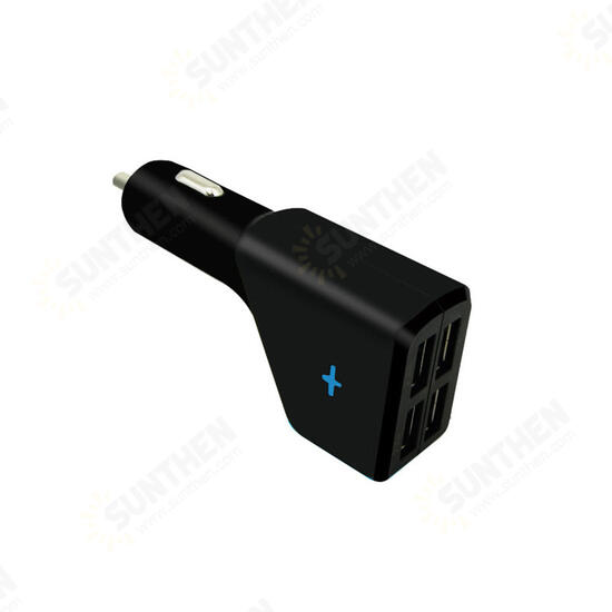 QC2.0 30W Multiport Fast Charging Car Charger for iPhone XS 11 Pro Huawei P30 Millet Mi9 S10 + Note10