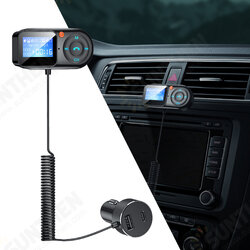 T1 Car FM Transmitter bluetooth MP3 Player Handsfree USB Charger Support TF Card Music Player Wireless Aux Audio Receiver T1 Car FM Transmitter bluetooth MP3 Player Handsfree USB Charger Support TF Card Music Player Wireless Aux Audio Receiver