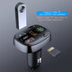 bluetooth V5.0 FM Transmitter Car Charger Support AFC SCP QC3.0 USB & USB-C PD Adapter Fast Charging For iPhone 13 Pro Max For Samsung Galaxy S21 5G