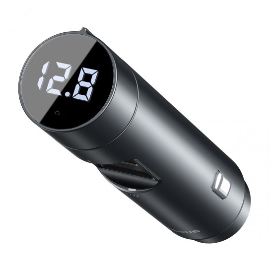 Car 3.1A PPS Quick Charge Dual USB Charger bluetooth V5.0 FM Transmitter Adapter Modulator Wireless Audio Adapter MP3 Music Player LED Digital Display