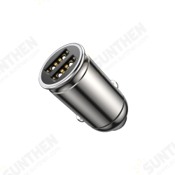 Dual USB Car Charger Adapter LED Indicator Fast Charging For iPhone 12 XS 11Pro MI10 POCO X3 Dual USB Car Charger Adapter LED Indicator Fast Charging For iPhone 12 XS 11Pro MI10 POCO X3