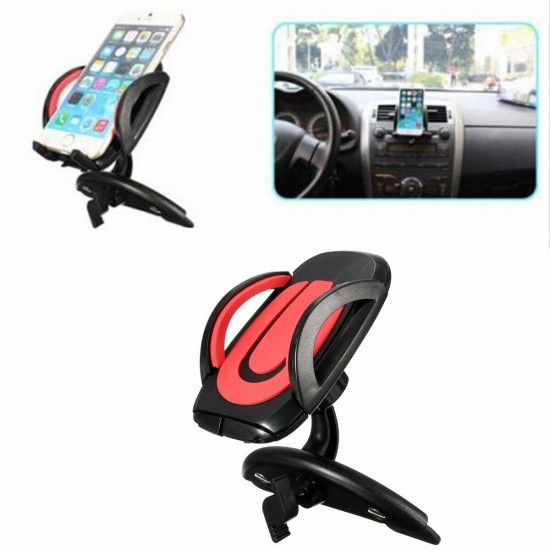 Car CD Slot Holder Dash Slot Mount Holder Dock Stand For iPhone 12 Pro Max For Samsung Galaxy S21 Note S20 ultra Huawei Mate40 P50 OnePlus 9 Pro