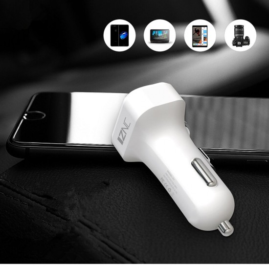 I31 3.1A Dual USB Fast Charging Car Charger for Samsung Galaxy S21 Note S20 ultra Huawei Mate40 P50 OnePlus 9 Pro