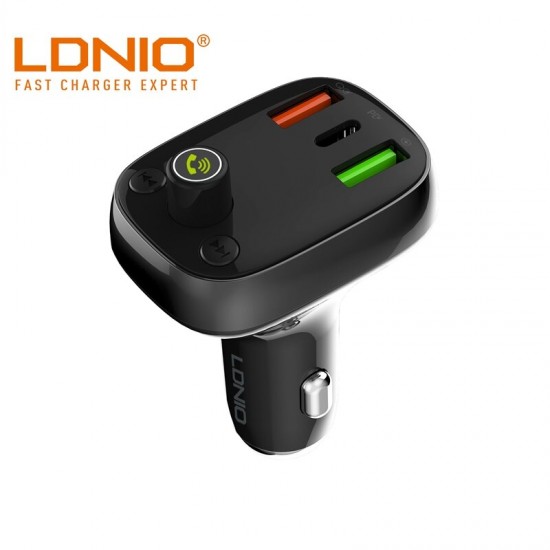C704Q USB Car Charger bluetooth FM Transmitter MP3 Player USB-C PD QC4+ Fast Charging For iPhone 12 XS 11Pro Mi10 POCO X3 OnePlus 8Pro S20+ Note 20