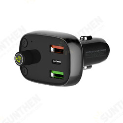 C704Q USB Car Charger bluetooth FM Transmitter MP3 Player USB-C PD QC4+ Fast Charging For iPhone 12 XS 11Pro Mi10 POCO X3 OnePlus 8Pro S20+ Note 20 C704Q USB Car Charger bluetooth FM Transmitter MP3 Player USB-C PD QC4+ Fast Charging For iPhone 12 XS 11Pro Mi10 POCO X3 OnePlus 8Pro S20+ Note 20