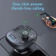 Qc3.0 Type C Pd Fast Charging 36W 2 Usb Charger Handsfree Wireless Fm Modulator Car Charger Mp3 Player Fm Transmitter