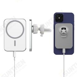 15W Fast Car Mount Holder Wireless Charger for MagSafe for iPhone 13/12 15W Fast Car Mount Holder Wireless Charger for MagSafe for iPhone 13/12