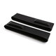 2 Pairs Leather Car Storage Box Gap Filler Catcher Phone Keys Cards Organizer Holder