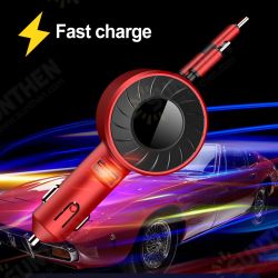3-IN-1 4.2A 0.8m Fast Charging Car Lighter Charger with USB IOS Type-C Splitter Adapter for Mobile Phone Tablet Camera MP3 3-IN-1 4.2A 0.8m Fast Charging Car Lighter Charger with USB IOS Type-C Splitter Adapter for Mobile Phone Tablet Camera MP3