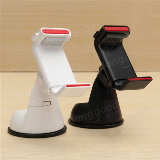 3 in 1 Clip-on Strong Sucker Car Wind Shield Dashboard Phone Holder Stand for iPhone 8 X Cell Phone