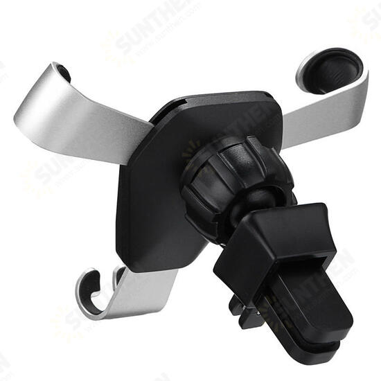 360 Degree Rotation Metal Gravity Auto Lock Holder Car Air Vent Mount Phone Stand Outlet Bracket