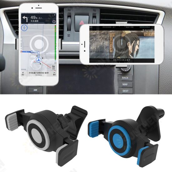 360° Rotation Auto-Lock Car Dashboard/ Air Vent Mobile Phone Holder Stand Bracket for iPhone 12 XS 11 Pro POCO X3 NFC